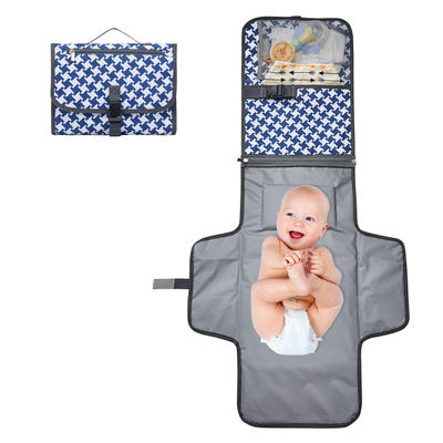 Custom Fashion Portable Diaper Changing Pad with Pockets Multi-use Baby Diaper Changing Pad
