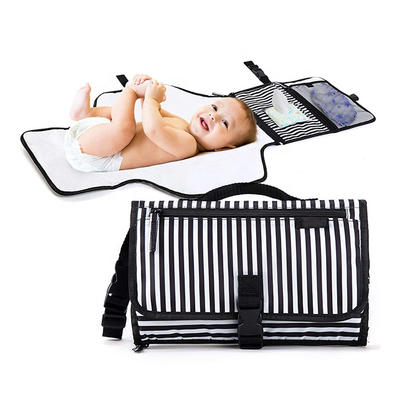 2019 Portable Diaper Changing Pad Waterproof Diaper Clutch Travel Baby Changing Mat