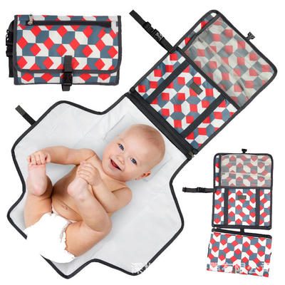 Customized Baby Diaper Changing Mat Portable Baby Changing Pad for Mom
