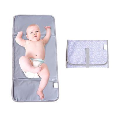 Baby Portable Changing Pad Foldable Large Waterproof Mat Travel Mat Station Diaper Changing Pad