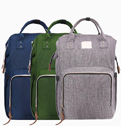 Diaper Bag Large Capacity Baby Diaper Backpack Travel Nappy Bag Multi-Function Nursing Bag