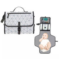 Baby Portable Diaper Changing Pad Waterproof Travel Changing Mat Travel Changing Mat Station
