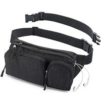 Easy Carry Any Phone Fanny Pack Water Resistant Waist Bag for Hiking Travel Camp Running