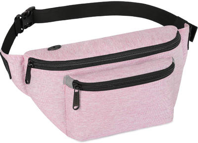 Fanny Pack for Men Women Waist Bag Pack Lightweight Belt Bag for Travel Sports Hiking