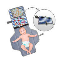 Portable Baby Diaper Changing Pad Waterproof Portable Changing Mat Travel Changing Diapers Pad