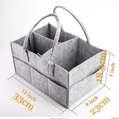 Foldable Baby Diaper Caddy Organiser Gift Kid Toys Portable Storage Bag box for Car Travel Changing Table Organizer&basket