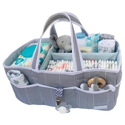Baby Diaper Caddy for Infant Baby New Design Large Organizer Tote Bag