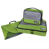 3 Pcs/Set Packing Cubes For Clothes Unisex Travel Bags For Shirts Duffle Bag Organizers Bags