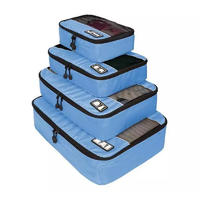 4 Set Packing Cubes Luggage Packing Organizers