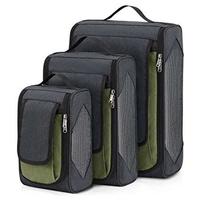 Set Packing Cubes 3 Sizes Portable Travel Luggage Organizer for Carry-on Accessories