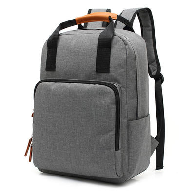 custom logo outdoor sports grey school bags backpacks leisure school backpack with handle